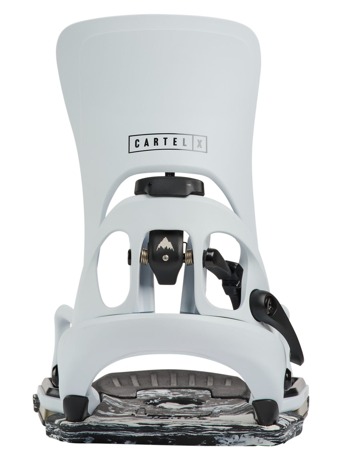 Men's Burton Step On Cartel X EST Snowboard Bindings - White - Burton Bindings Step On - alternate view 3