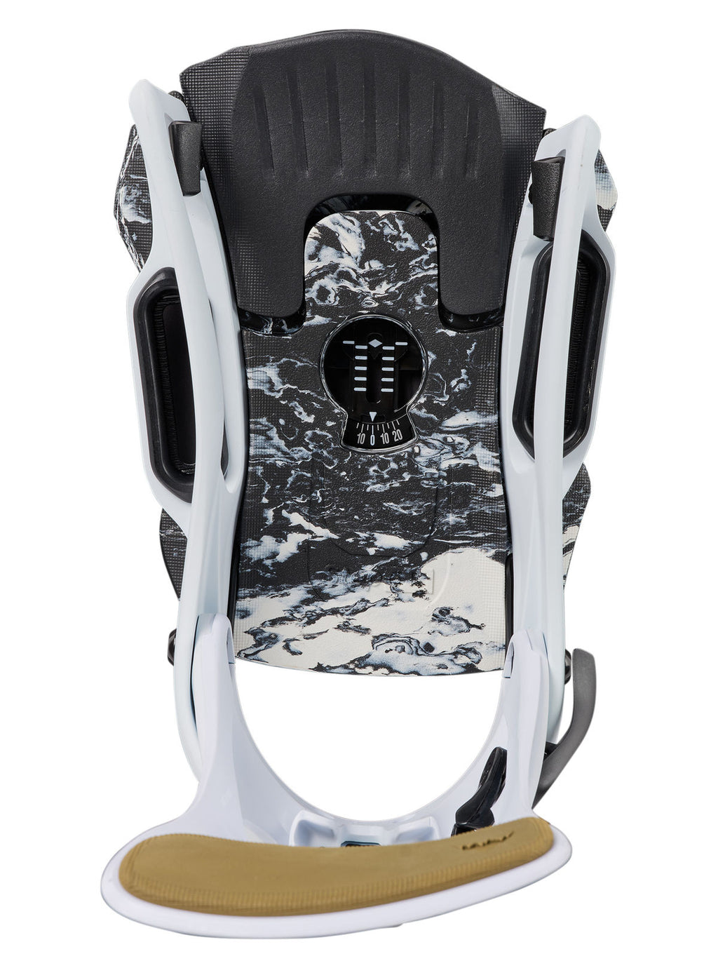 Men's Burton Step On Cartel X EST Snowboard Bindings - White - Burton Bindings Step On - alternate view 4