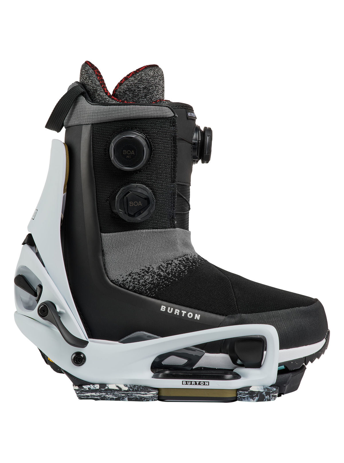 Men's Burton Step On Cartel X EST Snowboard Bindings - White - Burton Bindings Step On - alternate view 5
