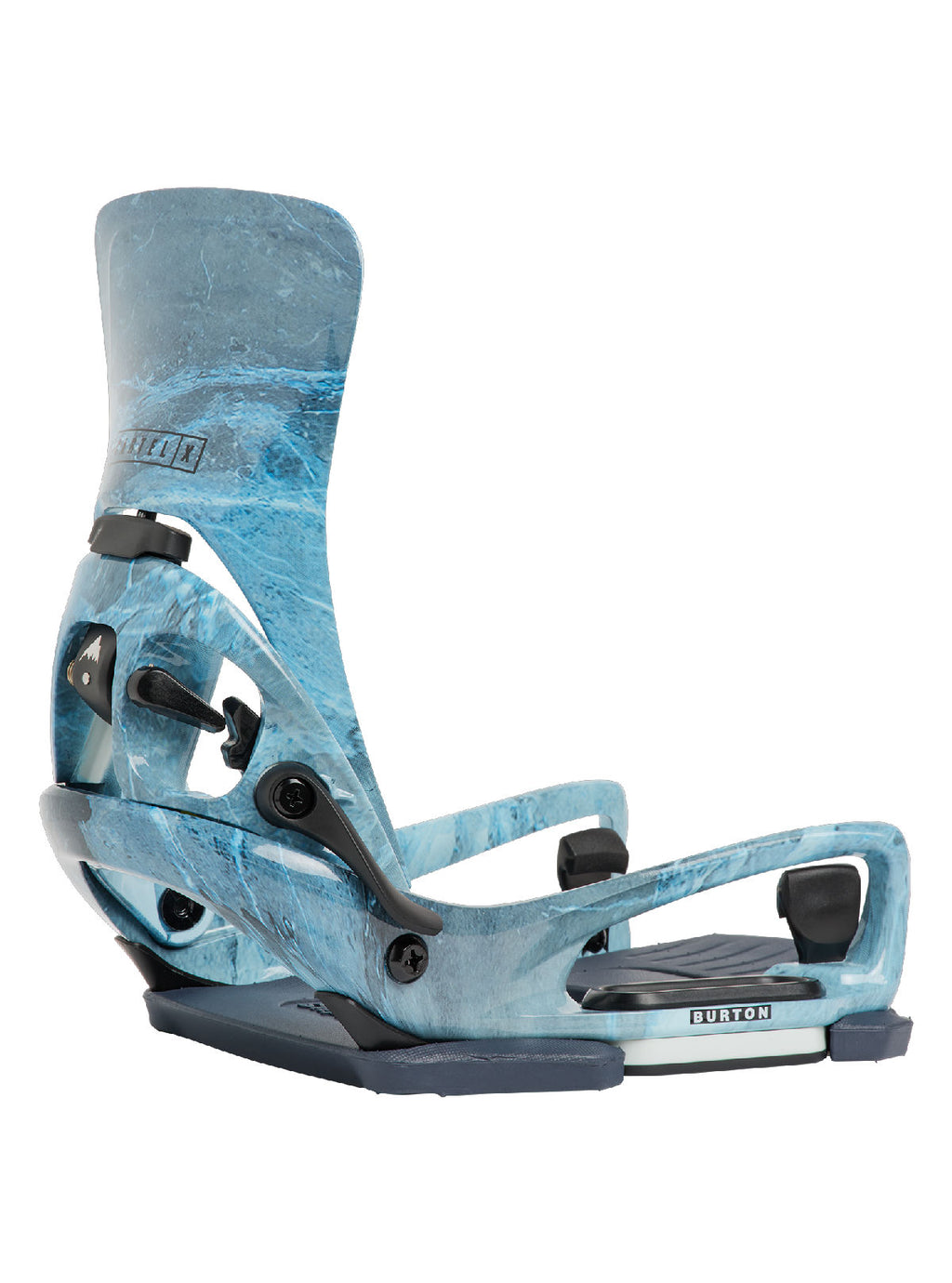 Men's Burton Step On Cartel X EST Snowboard Bindings - Marbled Stone - Burton Bindings Step On
