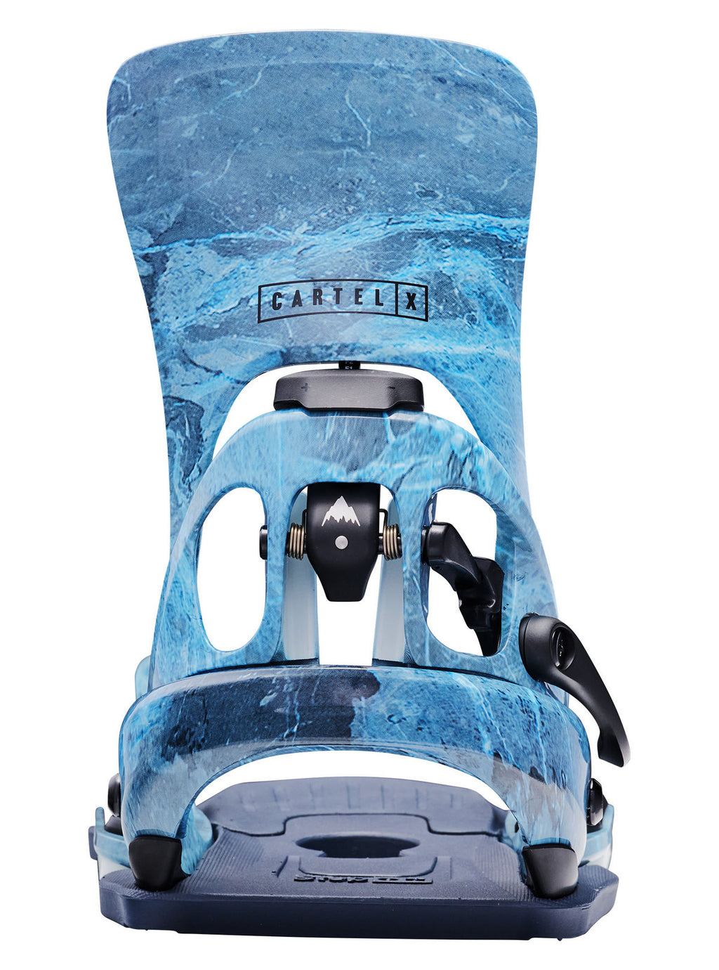 Men's Burton Step On Cartel X EST Snowboard Bindings - Marbled Stone - Burton Bindings Step On - alternate view 3