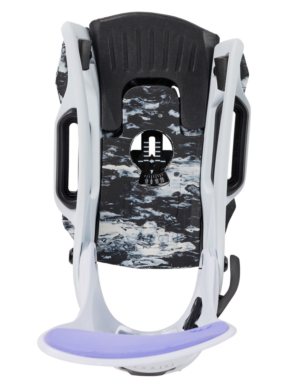 Women's Burton Step On Lexa X EST Snowboard Bindings - White - Burton Bindings Step On - alternate view 4