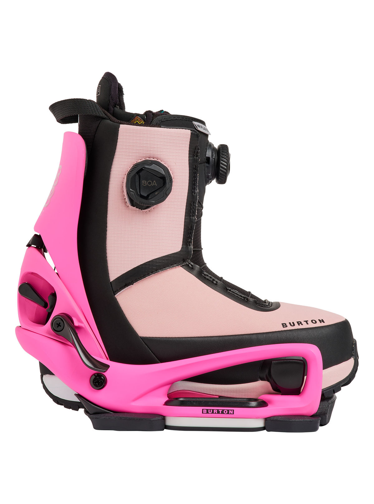 Women's Burton Step On Lexa X EST Snowboard Bindings - Shockwave Pink - Burton Bindings Step On - alternate view 5