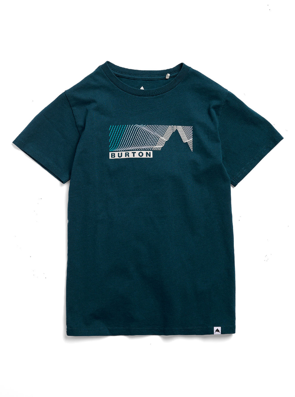 Kids' Burton Elmore Short Sleeve T-Shirt - Atlantic Teal - Burton SS Tee Apparel