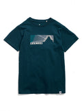 Kids' Burton Elmore Short Sleeve T-Shirt - Atlantic Teal XXS - Burton SS Tee Apparel