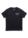 Burton Moretown Short Sleeve T-Shirt - True Black - Burton Ss Tee Apparel