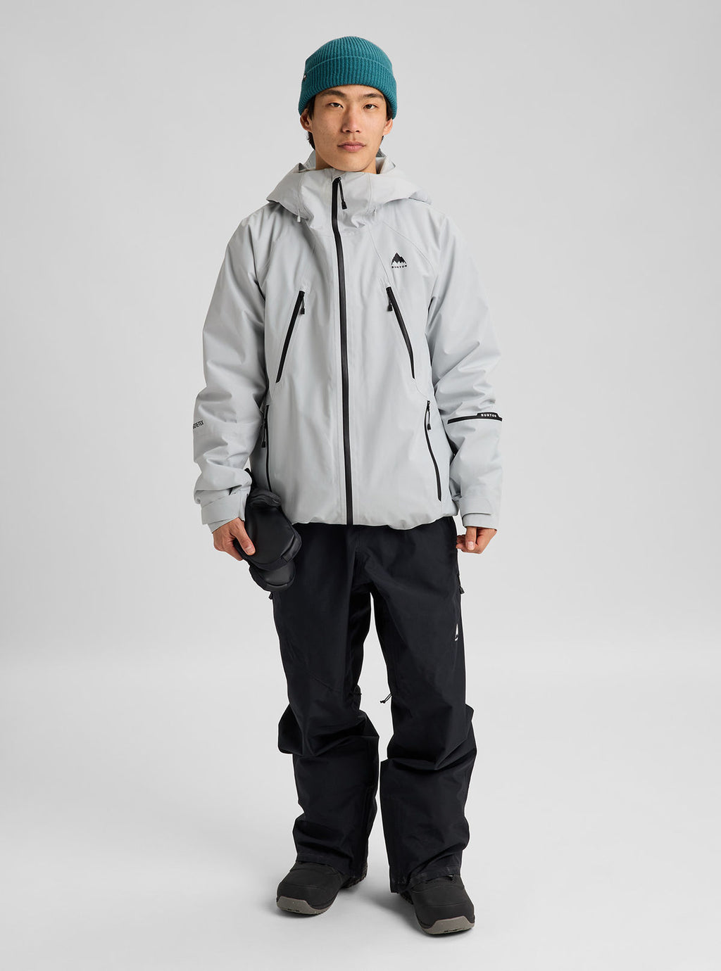 Men's Burton Reserve GORE-TEX 2L Insulated Jacket - Gray Cloud - Burton Jacket Outerwear - alternate view 2