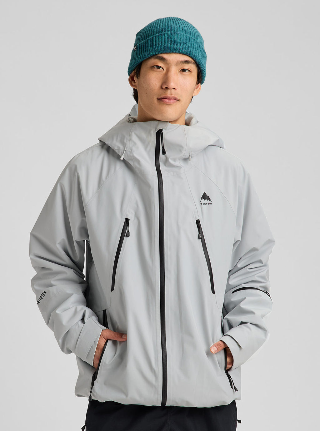 Men's Burton Reserve GORE-TEX 2L Insulated Jacket - Gray Cloud - Burton Jacket Outerwear - alternate view 3