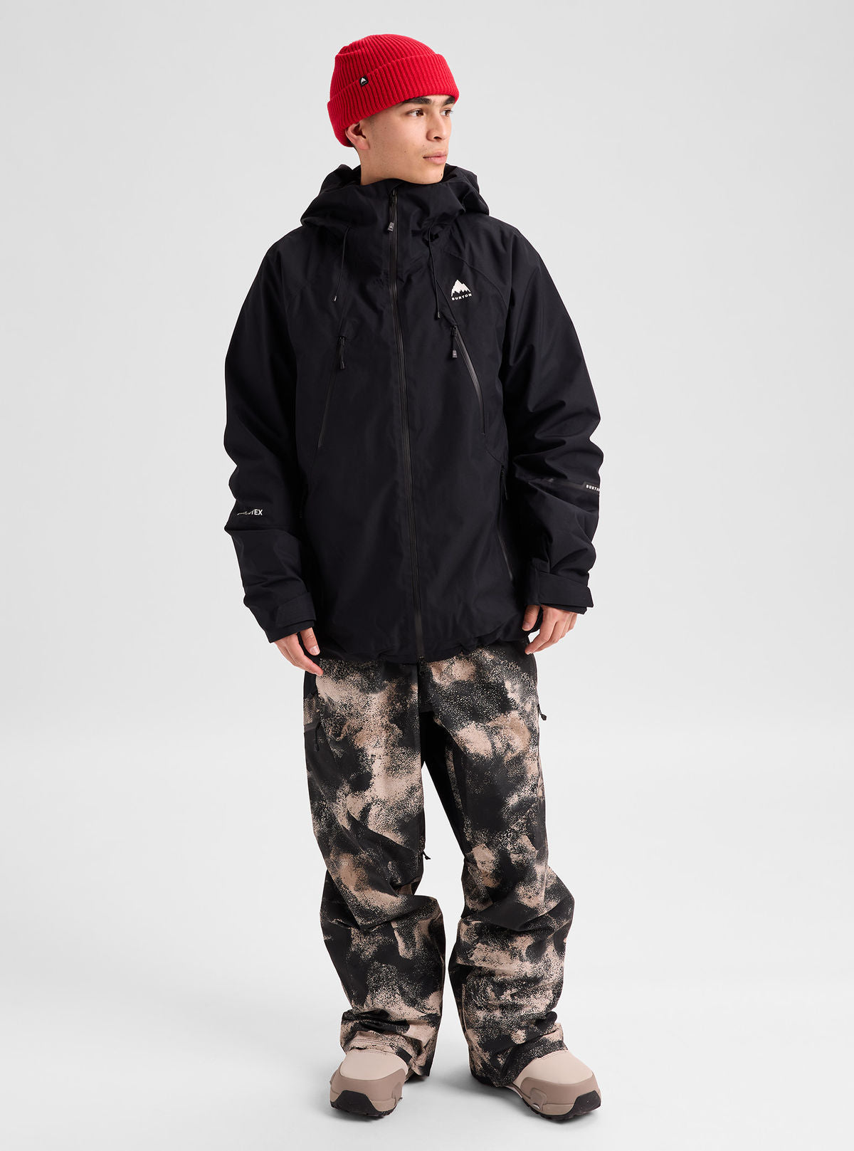 Men's Burton Reserve GORE-TEX 2L Insulated Jacket - True Black - Burton Jacket Outerwear - alternate view 2