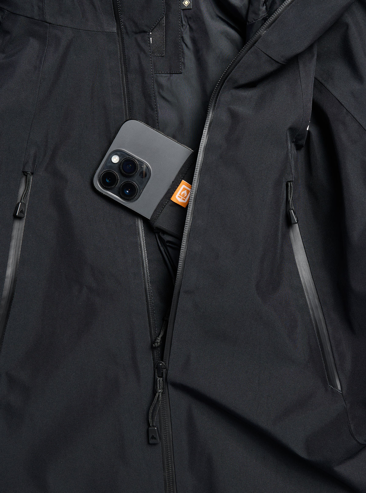 Men's Burton Reserve GORE-TEX 2L Insulated Jacket - True Black - Burton Jacket Outerwear - alternate view 6