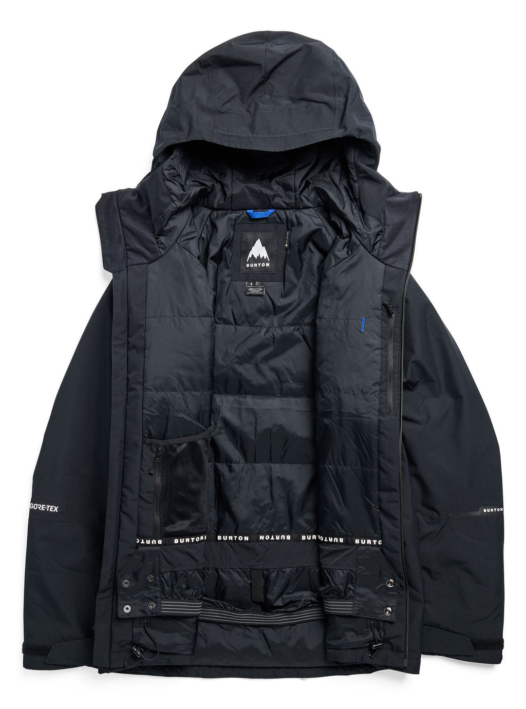 Men's Burton Reserve GORE-TEX 2L Insulated Jacket - True Black - Burton Jacket Outerwear - alternate view 8