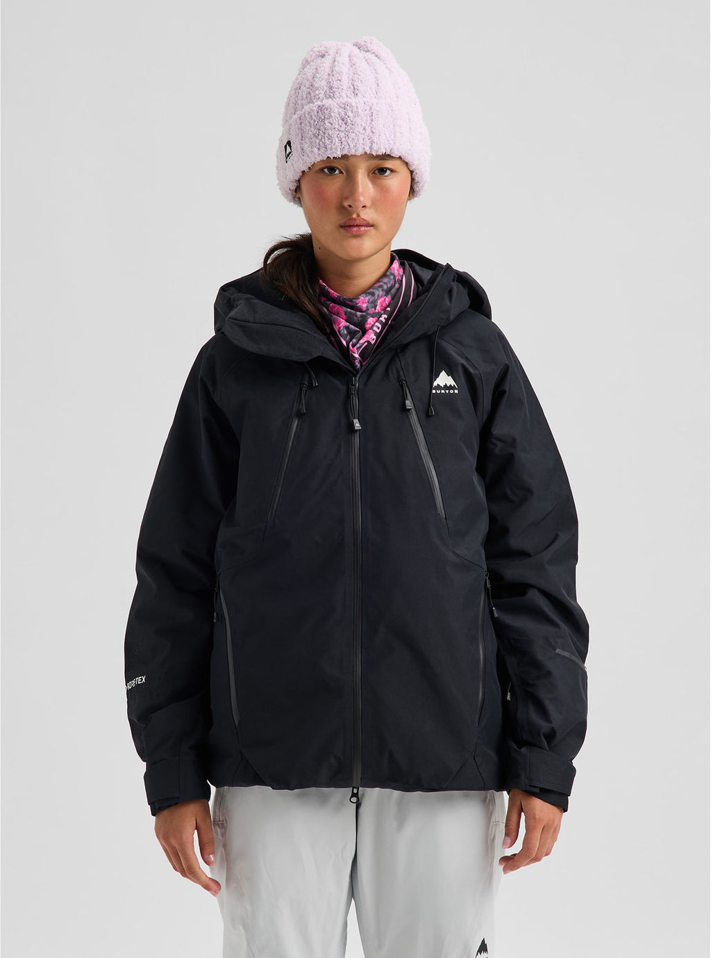 Women's Burton Reserve GORE-TEX 2L Insulated Jacket - True Black - Burton Jacket Outerwear - alternate view 3