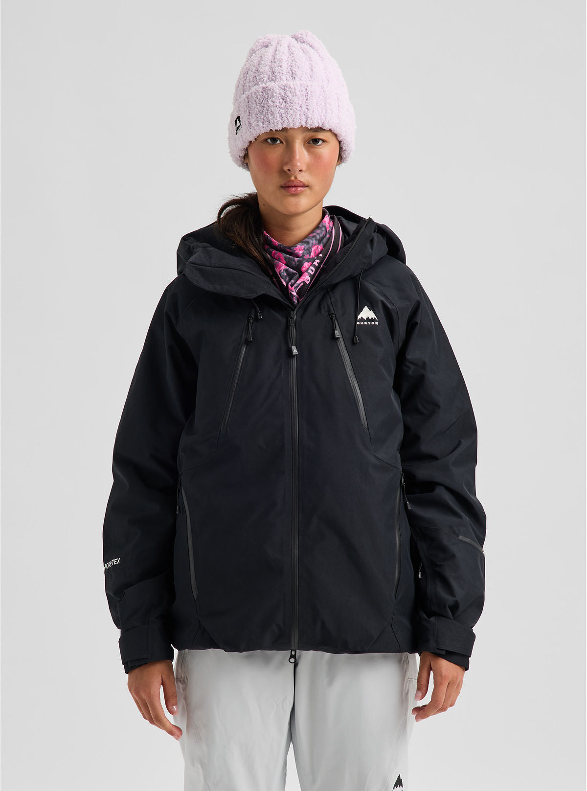 Women's Burton Reserve GORE-TEX 2L Insulated Jacket - True Black - Burton Jacket Outerwear - alternate view 3