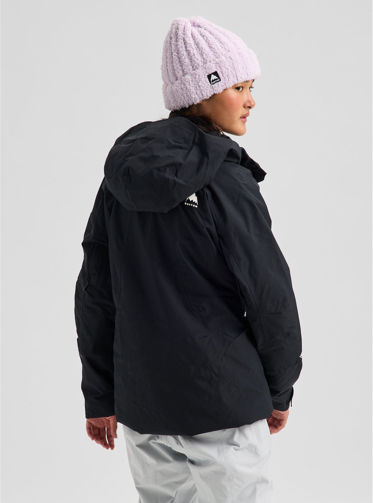Women's Burton Reserve GORE-TEX 2L Insulated Jacket - True Black - Burton Jacket Outerwear - alternate view 4
