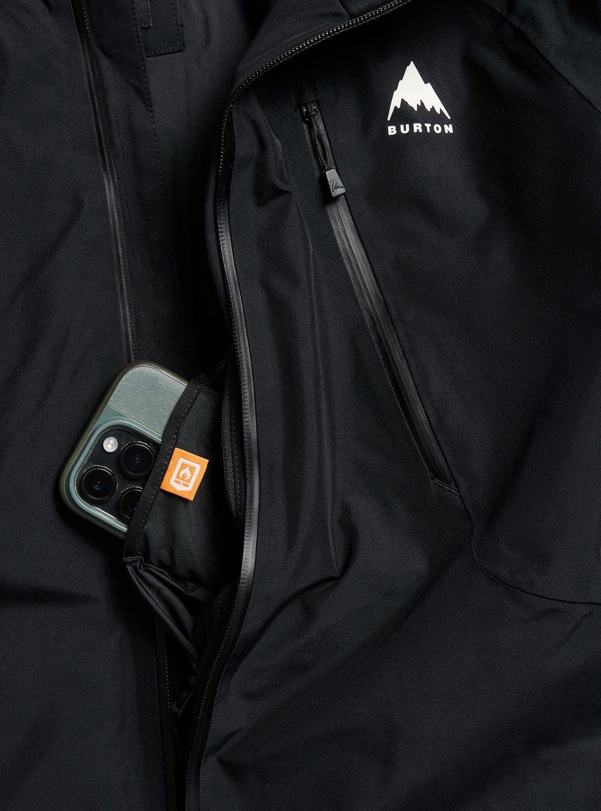 Women's Burton Reserve GORE-TEX 2L Insulated Jacket - True Black - Burton Jacket Outerwear - alternate view 6