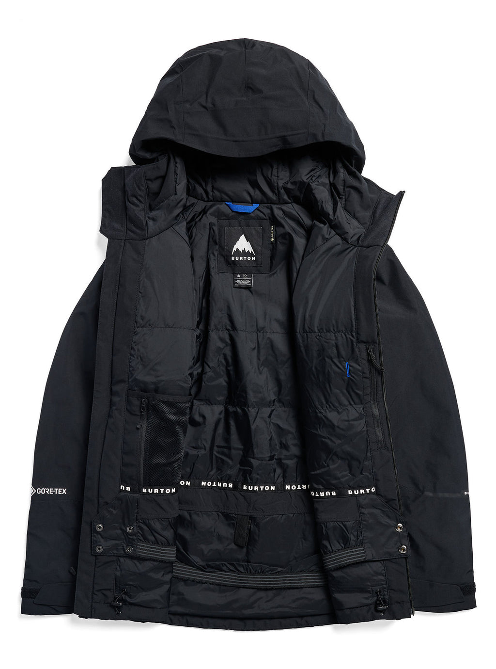 Women's Burton Reserve GORE-TEX 2L Insulated Jacket - True Black - Burton Jacket Outerwear - alternate view 8