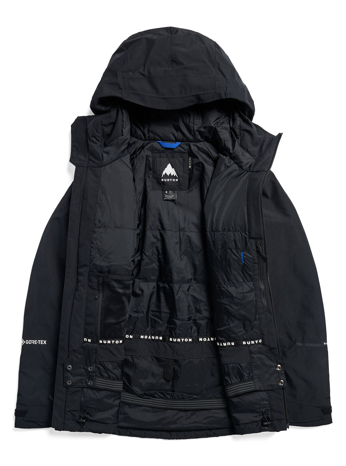Women's Burton Reserve GORE-TEX 2L Insulated Jacket - True Black - Burton Jacket Outerwear - alternate view 8