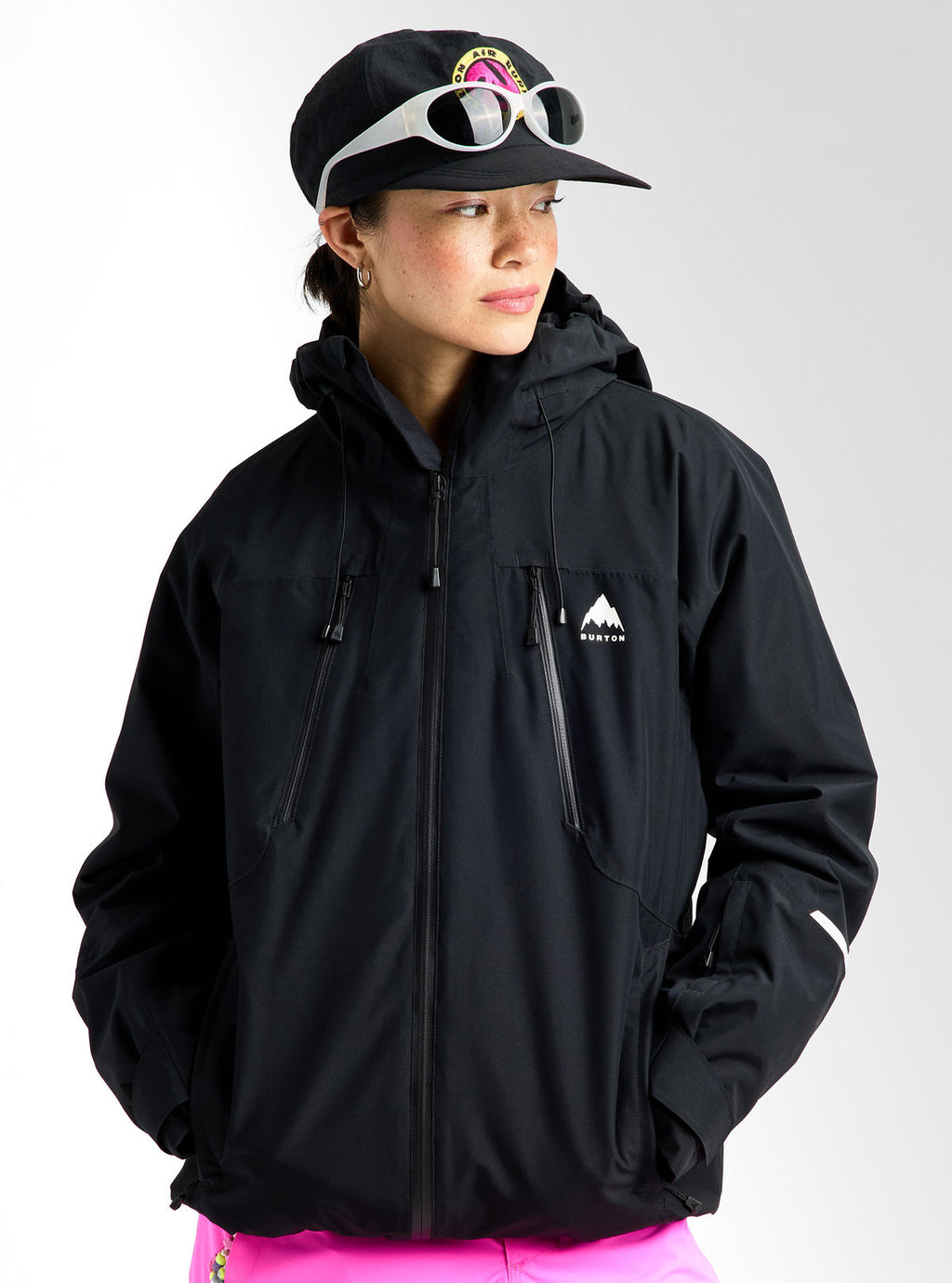Women's Burton Reserve 2L 3-in-1 Jacket - True Black - Burton Jacket Outerwear - alternate view 4