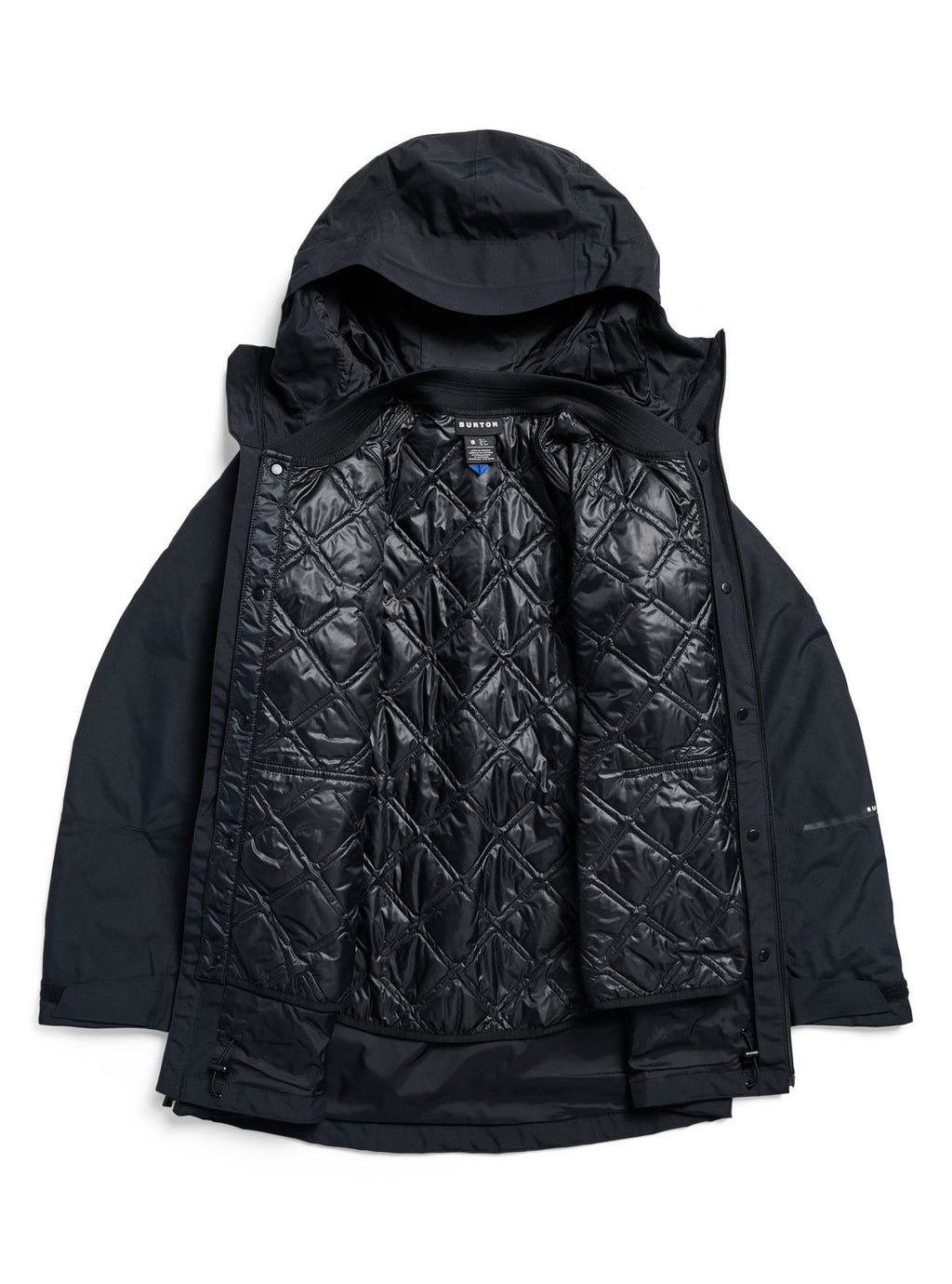 Women's Burton Reserve 2L 3-in-1 Jacket - True Black - Burton Jacket Outerwear - alternate view 9