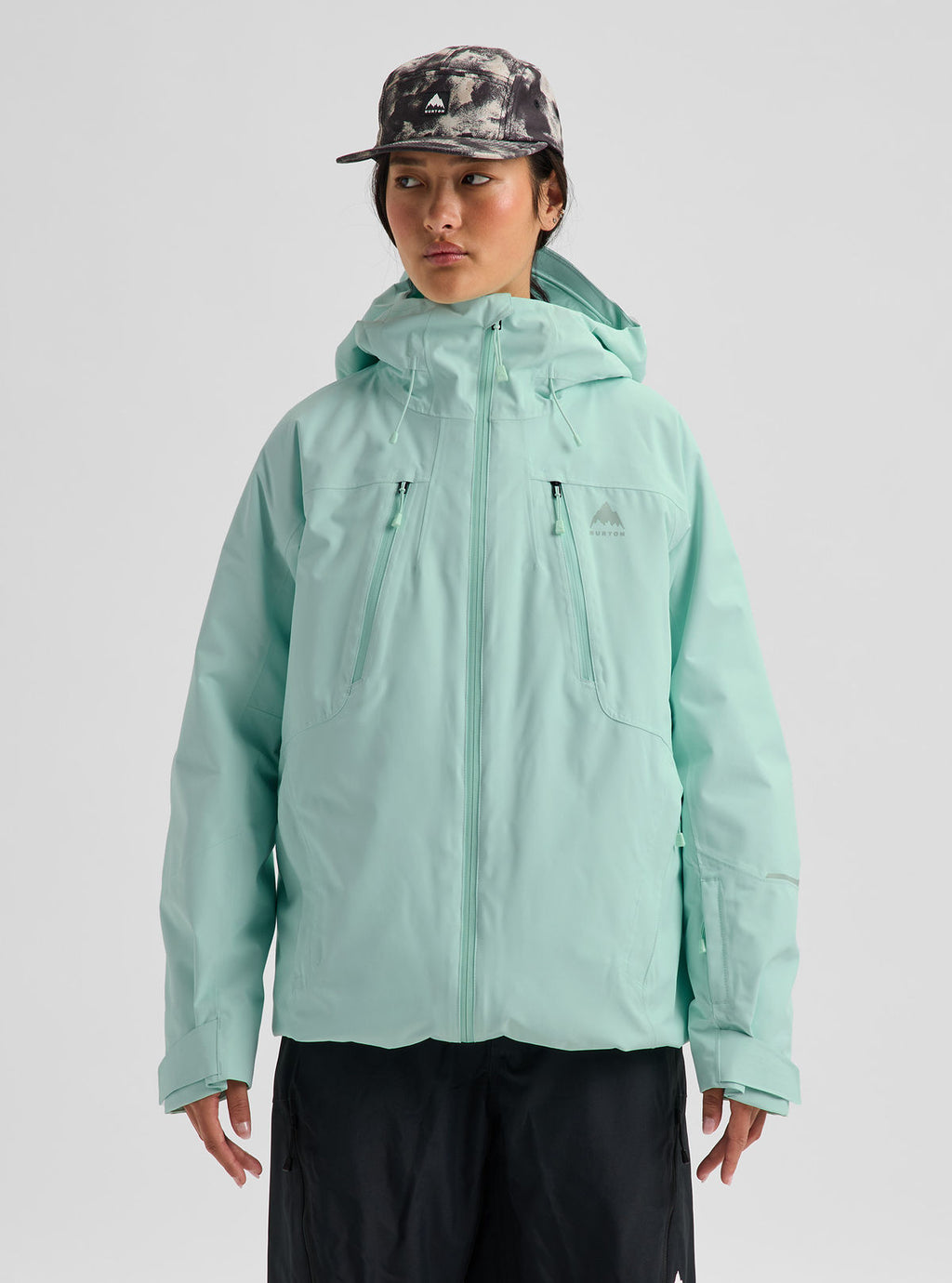 Women's Burton Reserve 2L 3-in-1 Jacket - Spring Frost - Burton Jacket Outerwear - alternate view 3