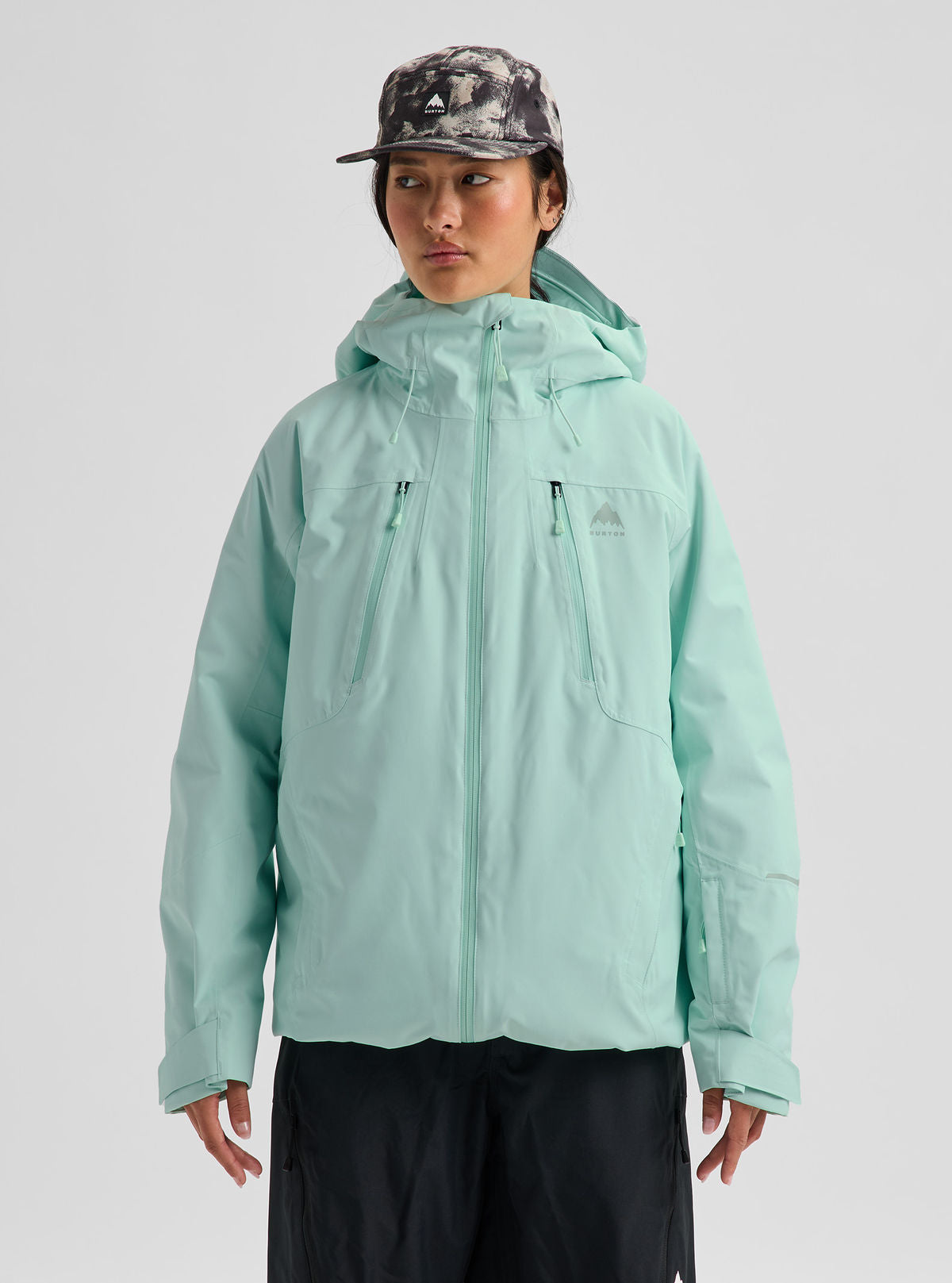 Women's Burton Reserve 2L 3-in-1 Jacket - Spring Frost - Burton Jacket Outerwear - alternate view 3