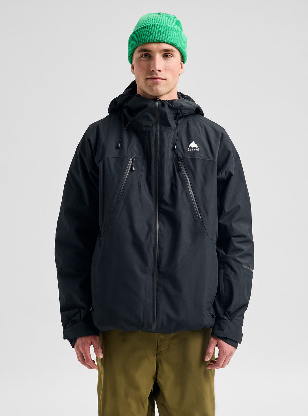 Men's Burton Reserve 2L 3-In-1 Jacket - True Black - Burton Jacket Outerwear - alternate view 4