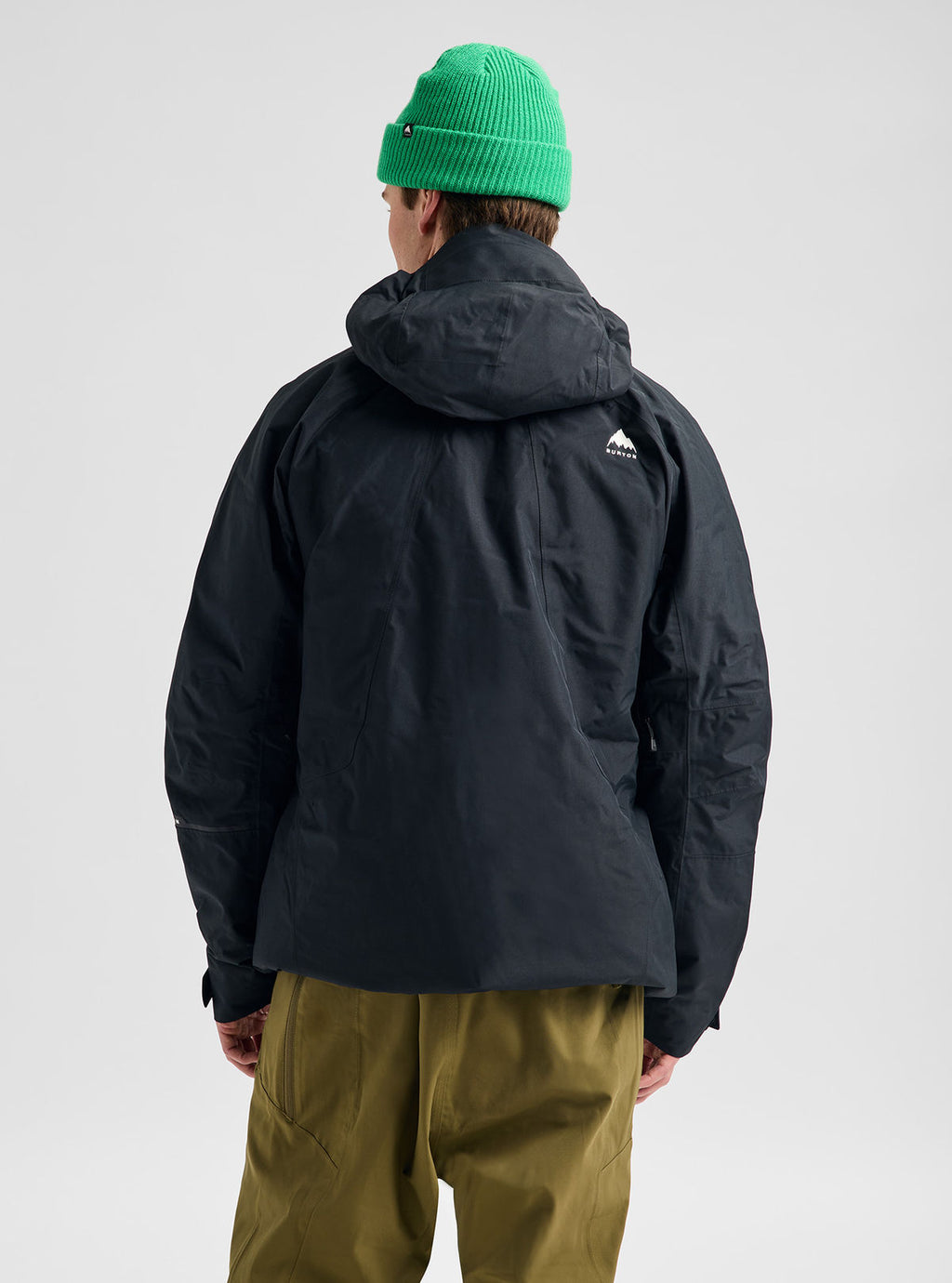 Men's Burton Reserve 2L 3-In-1 Jacket - True Black - Burton Jacket Outerwear - alternate view 5