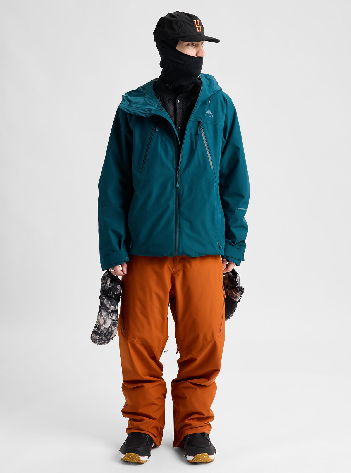 Men's Burton Reserve 2L 3-In-1 Jacket - Atlantic Teal - Burton Jacket Outerwear - alternate view 2