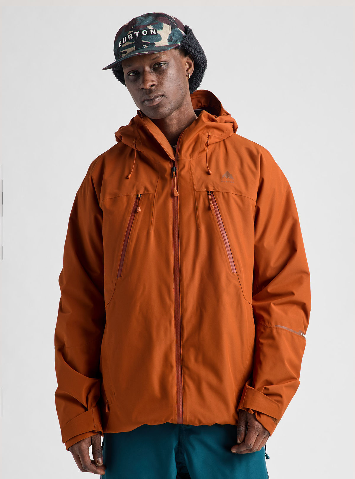 Men's Burton Reserve 2L 3-In-1 Jacket - Spiced Chai - Burton Jacket Outerwear - alternate view 3