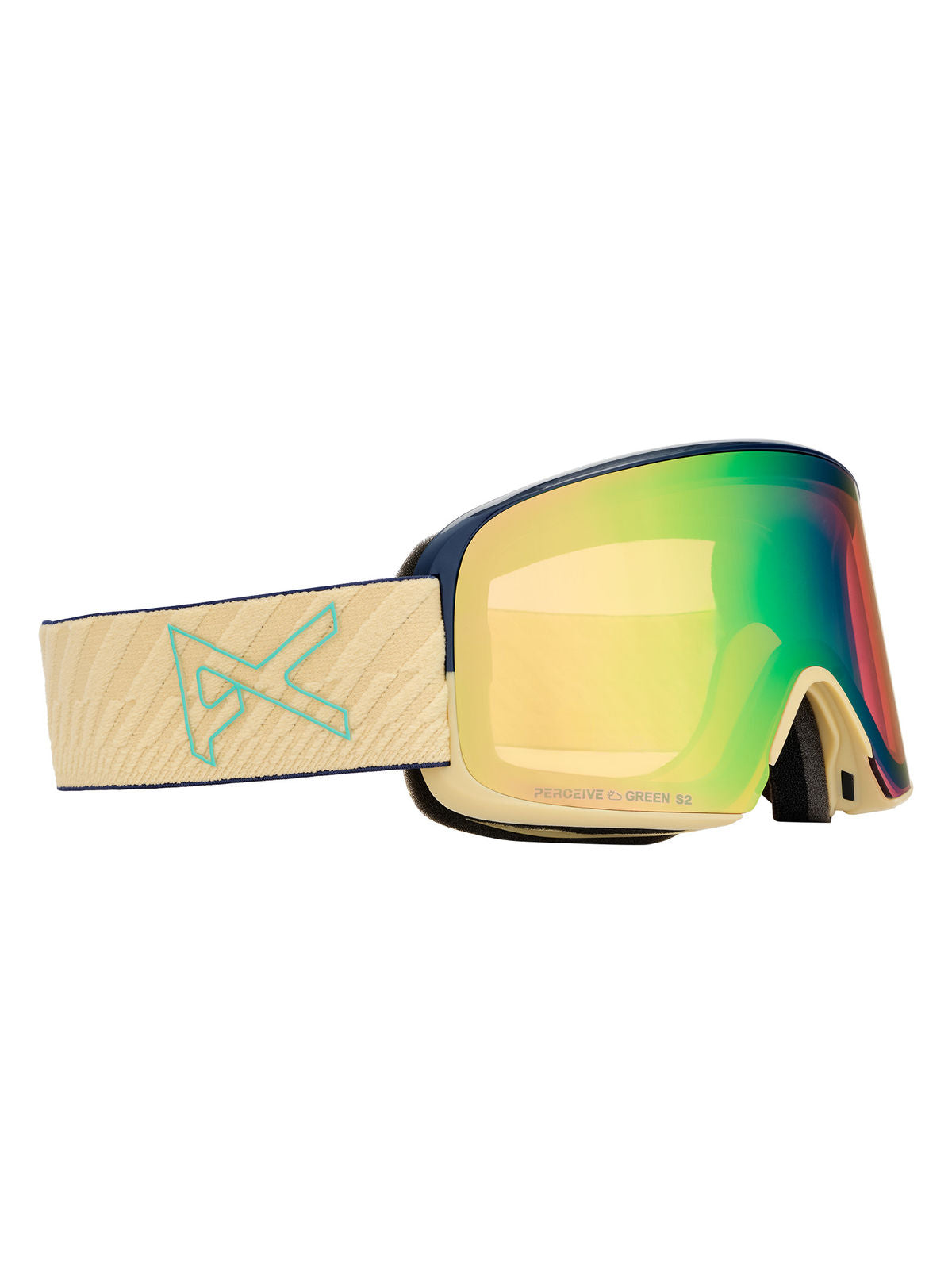 Anon M6 Goggles + Bonus Lens + MFI Face Mask - Beechwood / Perceive Variable Green - Anon Magnatech Goggle