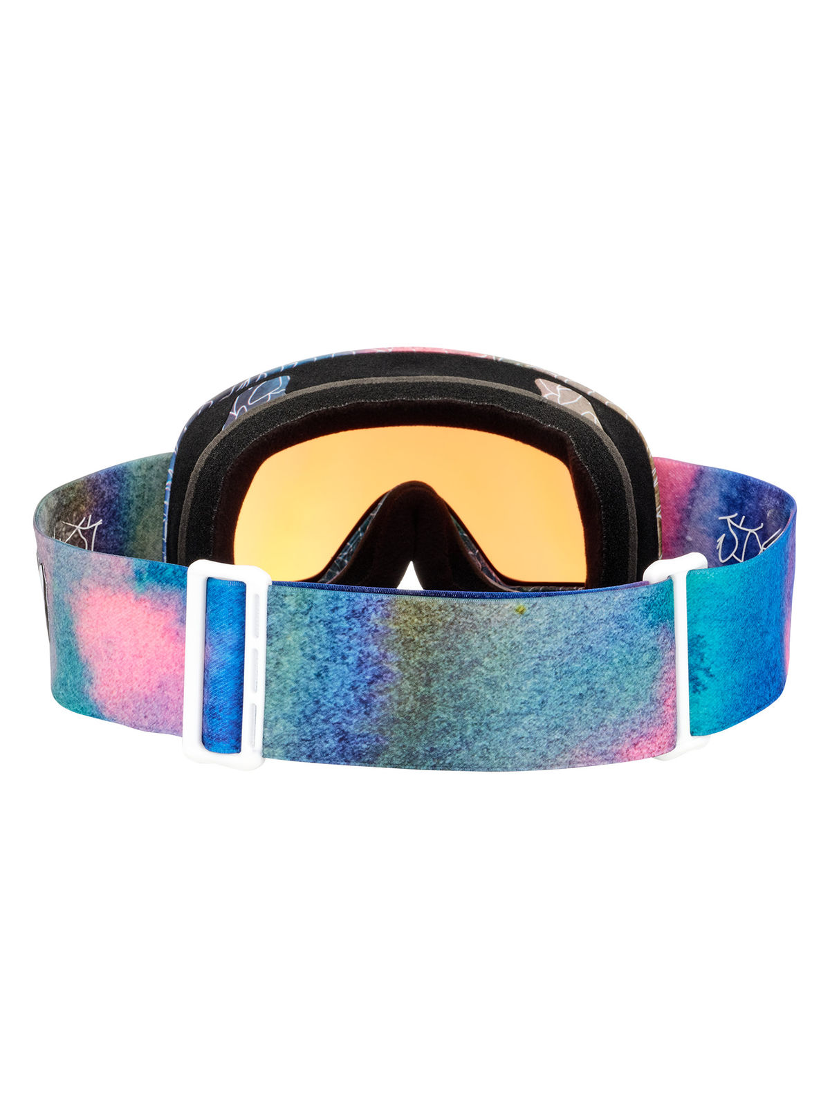 Anon M6 Goggles + Bonus Lens + MFI Face Mask - Lb Watercolor / Perceive Variable Blue - Anon Magnatech Goggle - alternate view 4