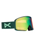 Anon M6 Goggles + Bonus Lens + MFI Face Mask - Brunswick Green / Perceive Variable Green - Magnatech Goggle