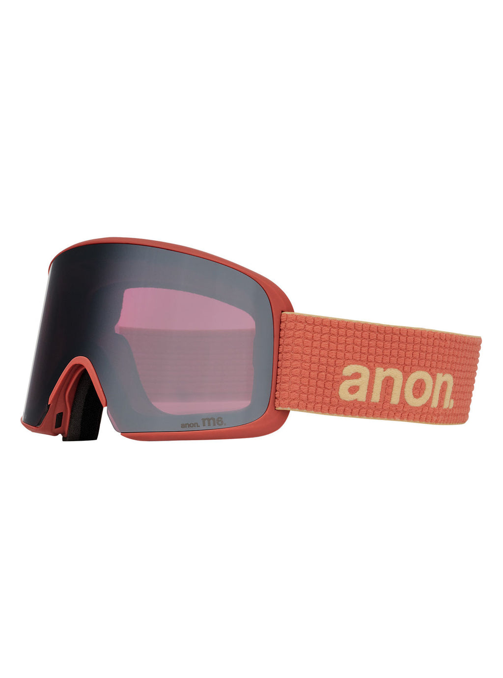 Anon M6 Goggles + Bonus Lens + MFI Face Mask - Terracotta / Perceive Sunny Onyx - Anon Magnatech Goggle - alternate view 3