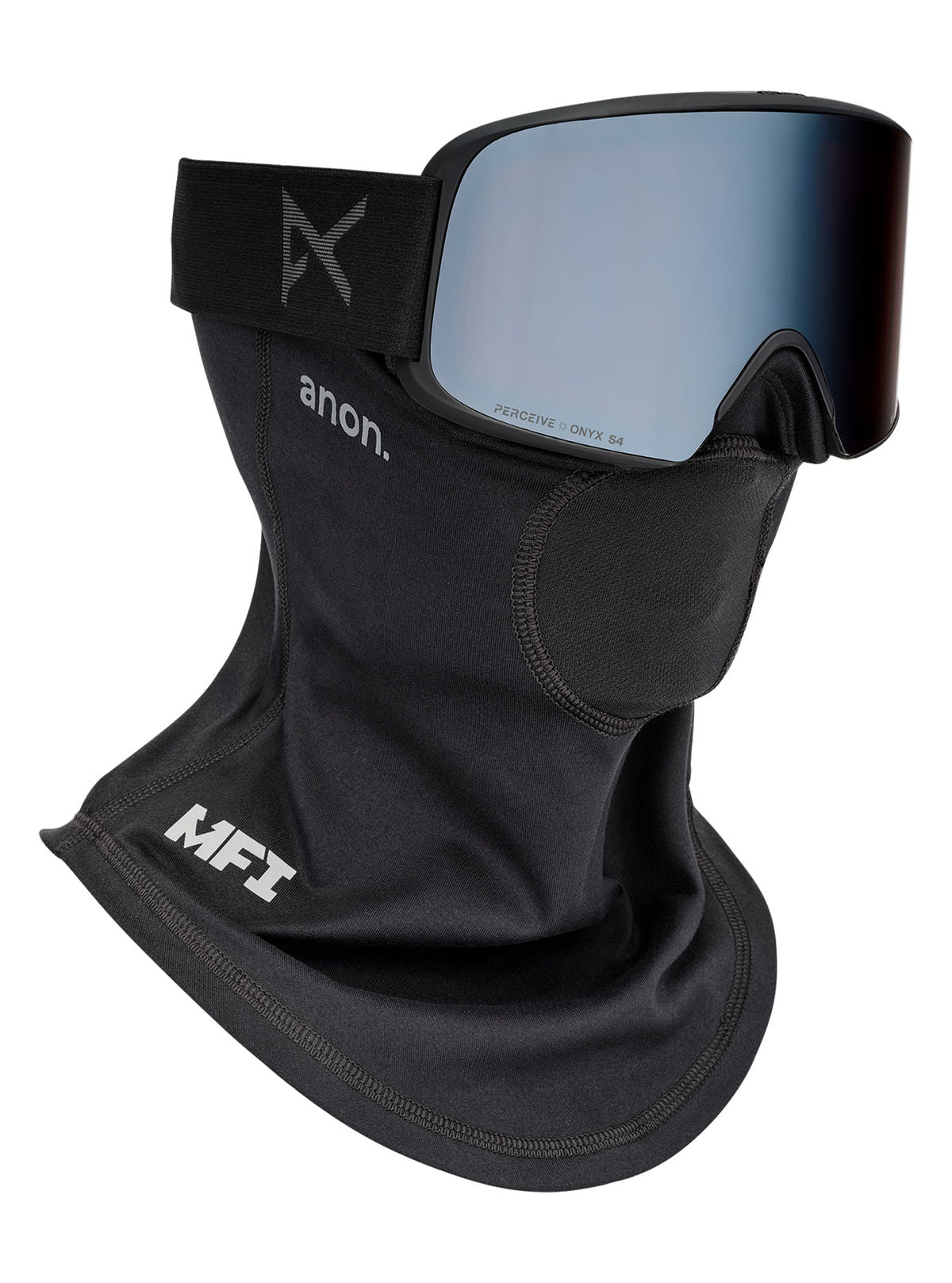 Anon M6 Goggles + Bonus Lens + MFI Face Mask - Smoke / Perceive Sunny Onyx - Anon Magnatech Goggle - alternate view 5