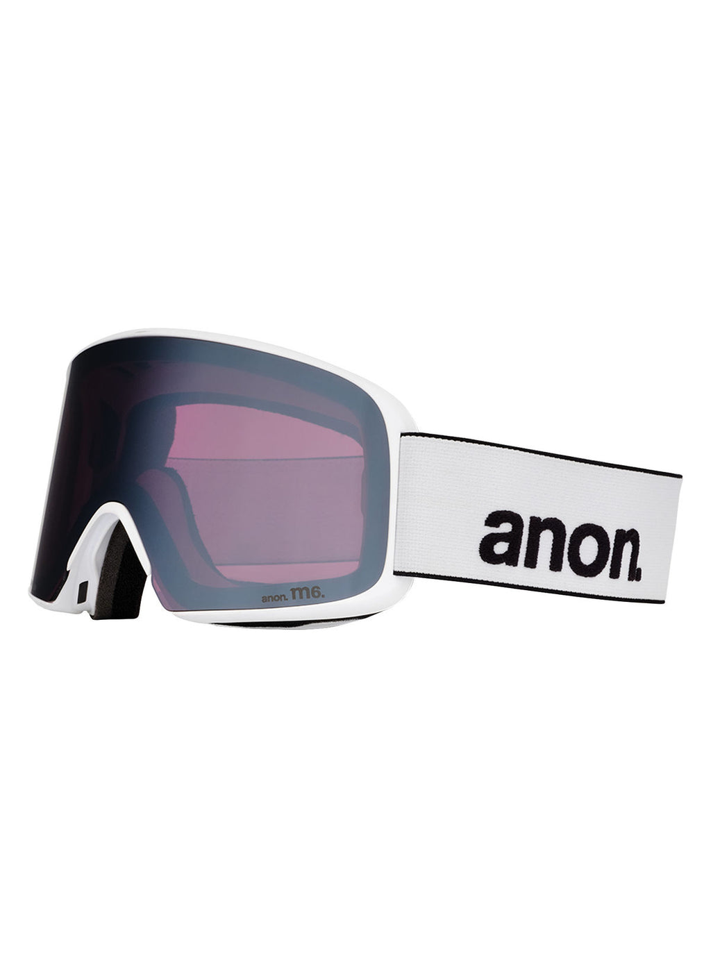 Anon M6 Goggles + Bonus Lens + MFI Face Mask - White / Perceive Sunny Onyx - Anon Magnatech Goggle - alternate view 3