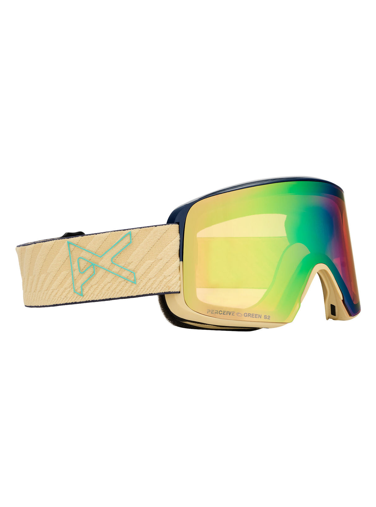 Anon M6S Goggles + Bonus Lens + MFI Face Mask - Beechwood / Perceive Variable Green - Anon Magnatech Goggle