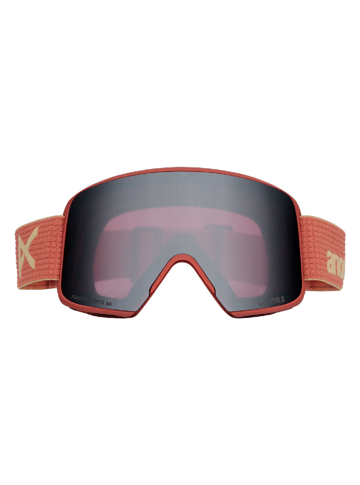 Anon M6S Goggles + Bonus Lens + MFI Face Mask - Terracotta / Perceive Sunny Onyx - Anon Magnatech Goggle - alternate view 2