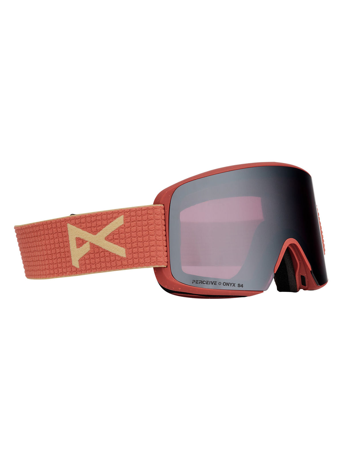 Anon M6S Goggles + Bonus Lens + MFI Face Mask - Terracotta / Perceive Sunny Onyx - Anon Magnatech Goggle