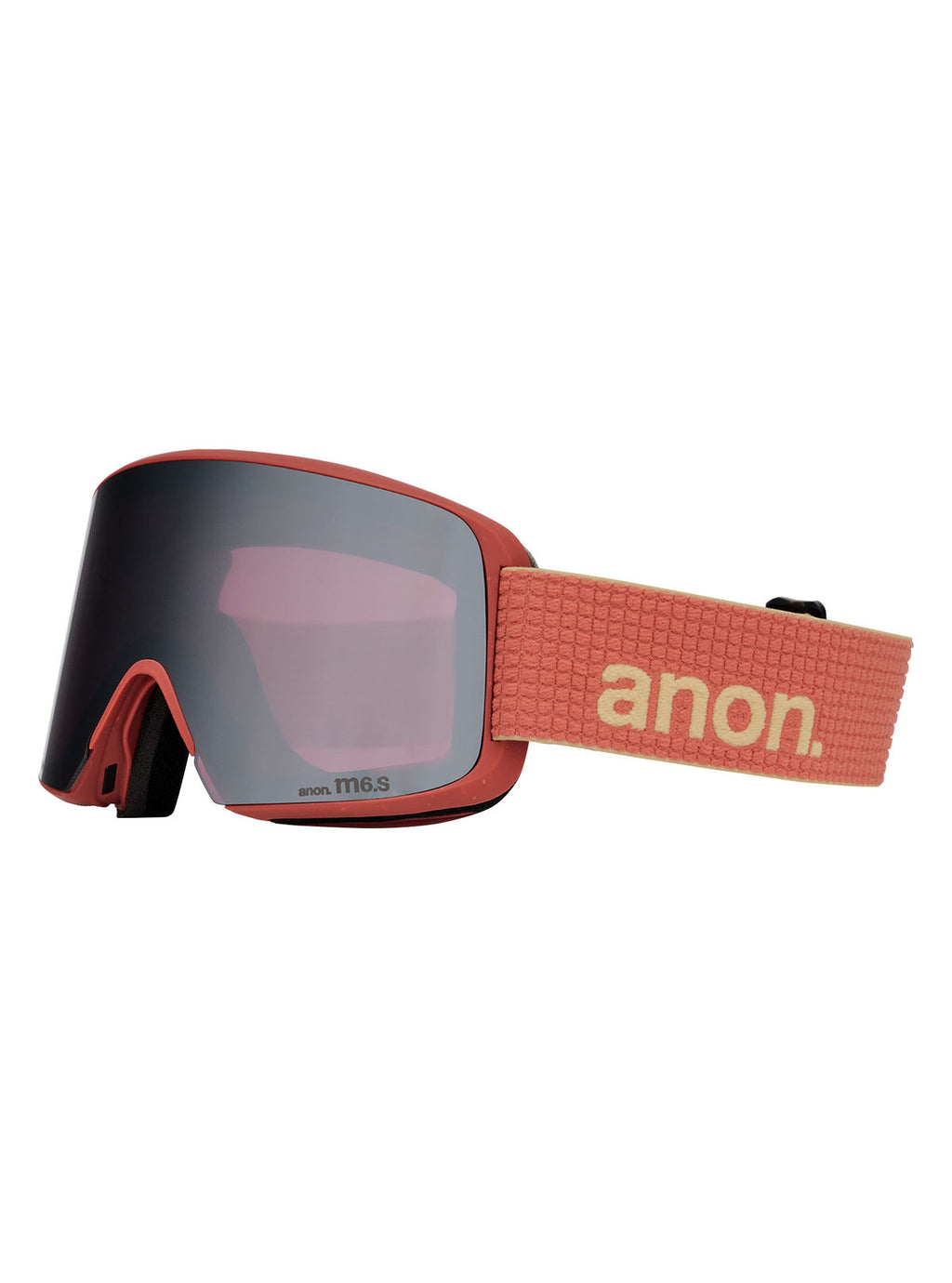 Anon M6S Goggles + Bonus Lens + MFI Face Mask - Terracotta / Perceive Sunny Onyx - Anon Magnatech Goggle - alternate view 3