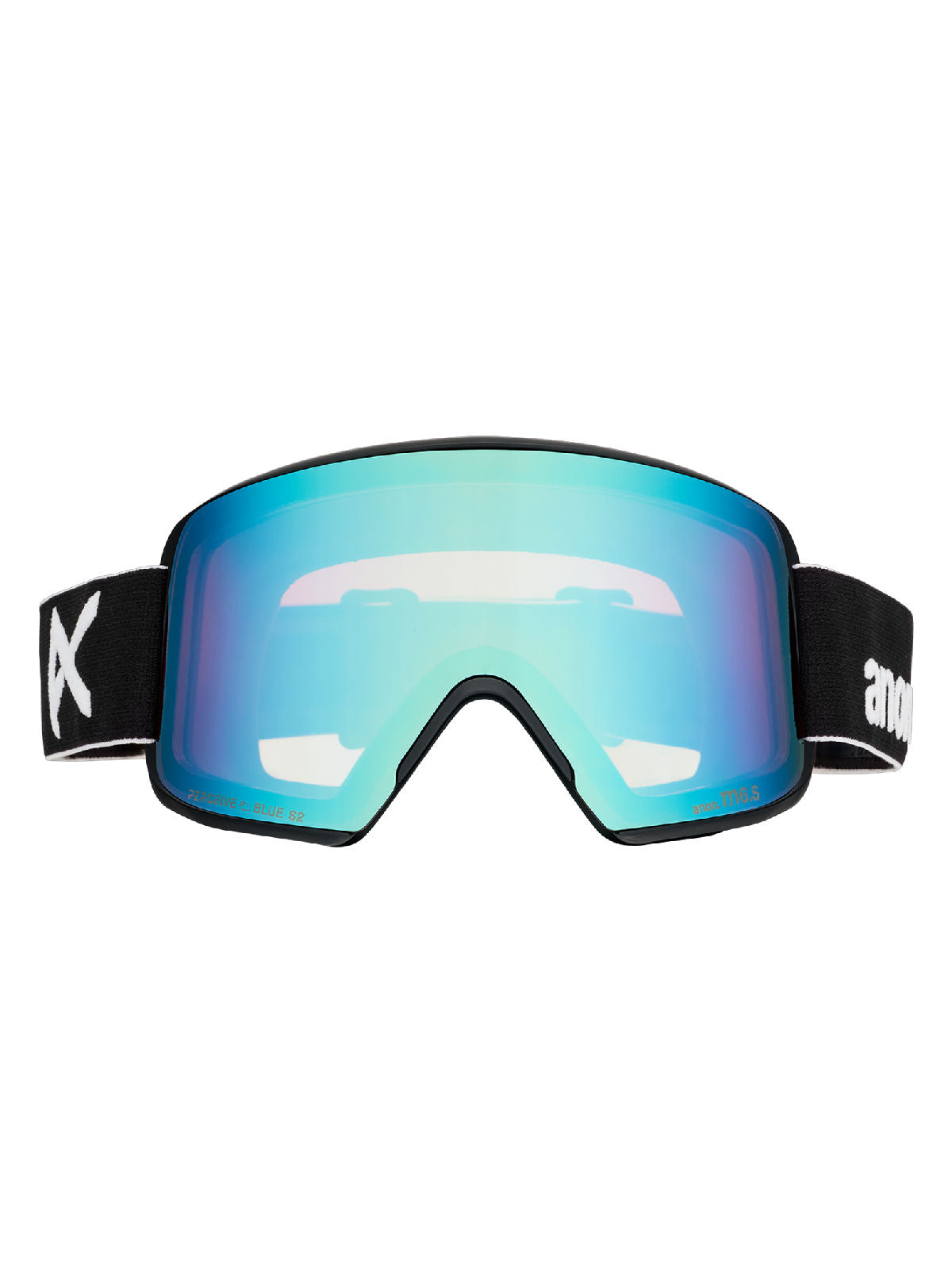 Anon M6S Goggles + Bonus Lens + MFI Face Mask - Black / Perceive Variable Blue - Anon Magnatech Goggle - alternate view 2