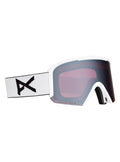 Anon Nesa S Goggles + Bonus Lens + MFI Face Mask - White/Perceive Sunny Onyx - Traditional Goggle