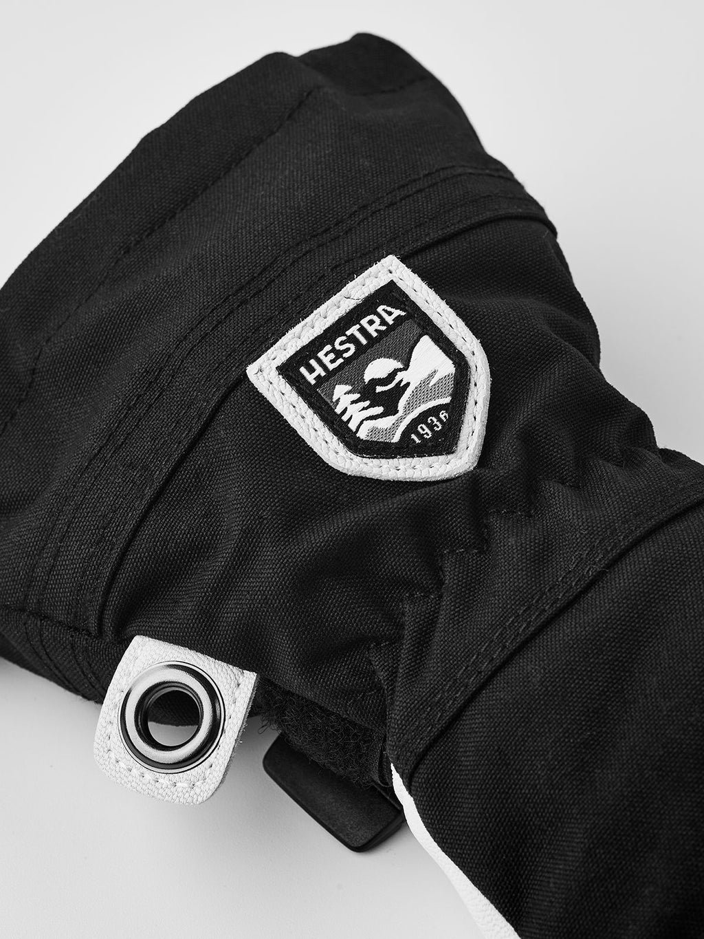 Kids' Hestra Heli Ski Jr. Glove - Black - Hestra Gloves - alternate view 4