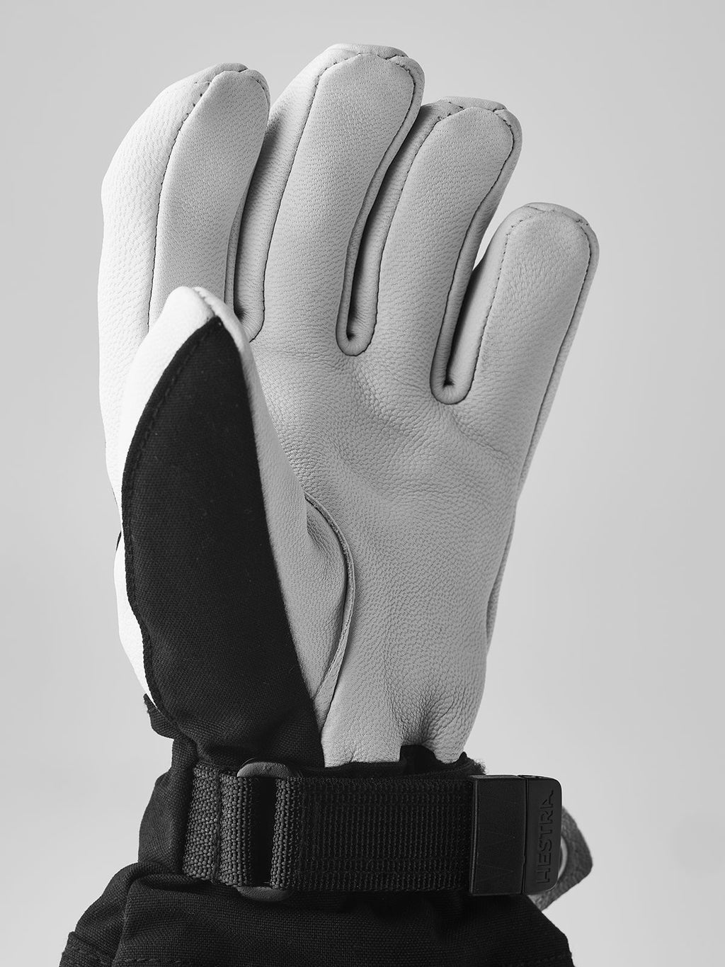 Kids' Hestra Heli Ski Jr. Glove - Black - Hestra Gloves - alternate view 7