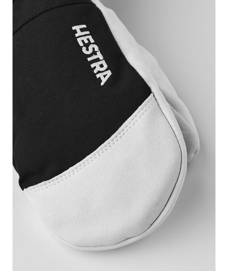 Kids' Hestra Heli Ski Jr. Mitt - Black - Hestra Mitts - alternate view 2