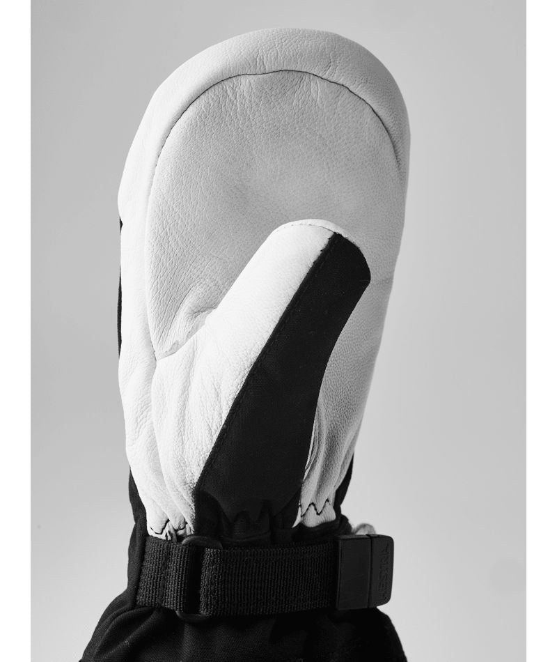 Kids' Hestra Heli Ski Jr. Mitt - Black - Hestra Mitts - alternate view 8