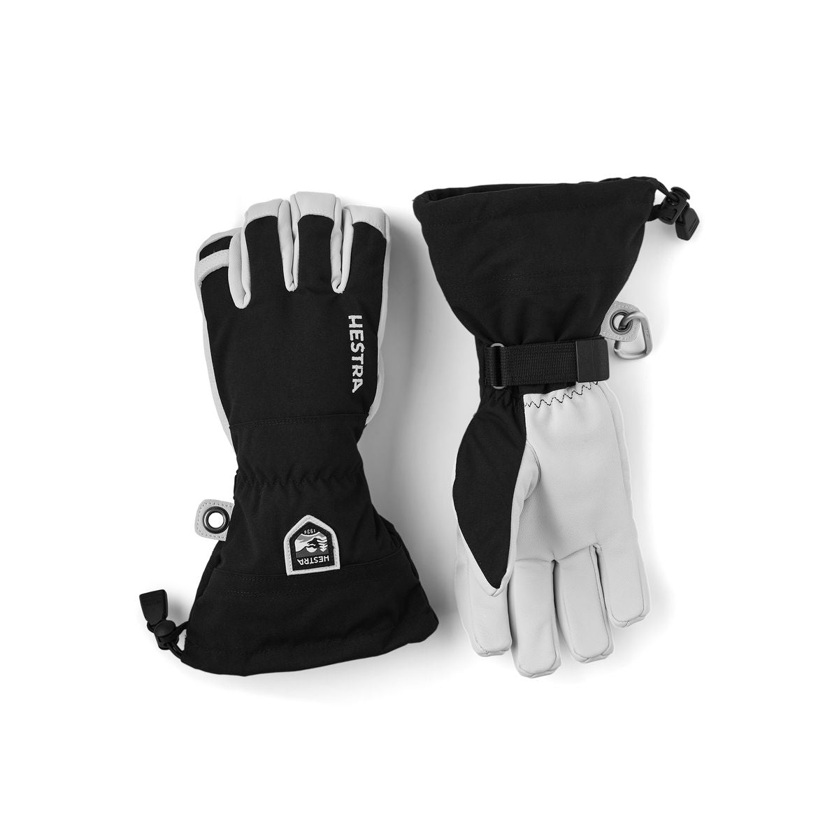 Hestra Heli Ski Glove - Black - Hestra Gloves