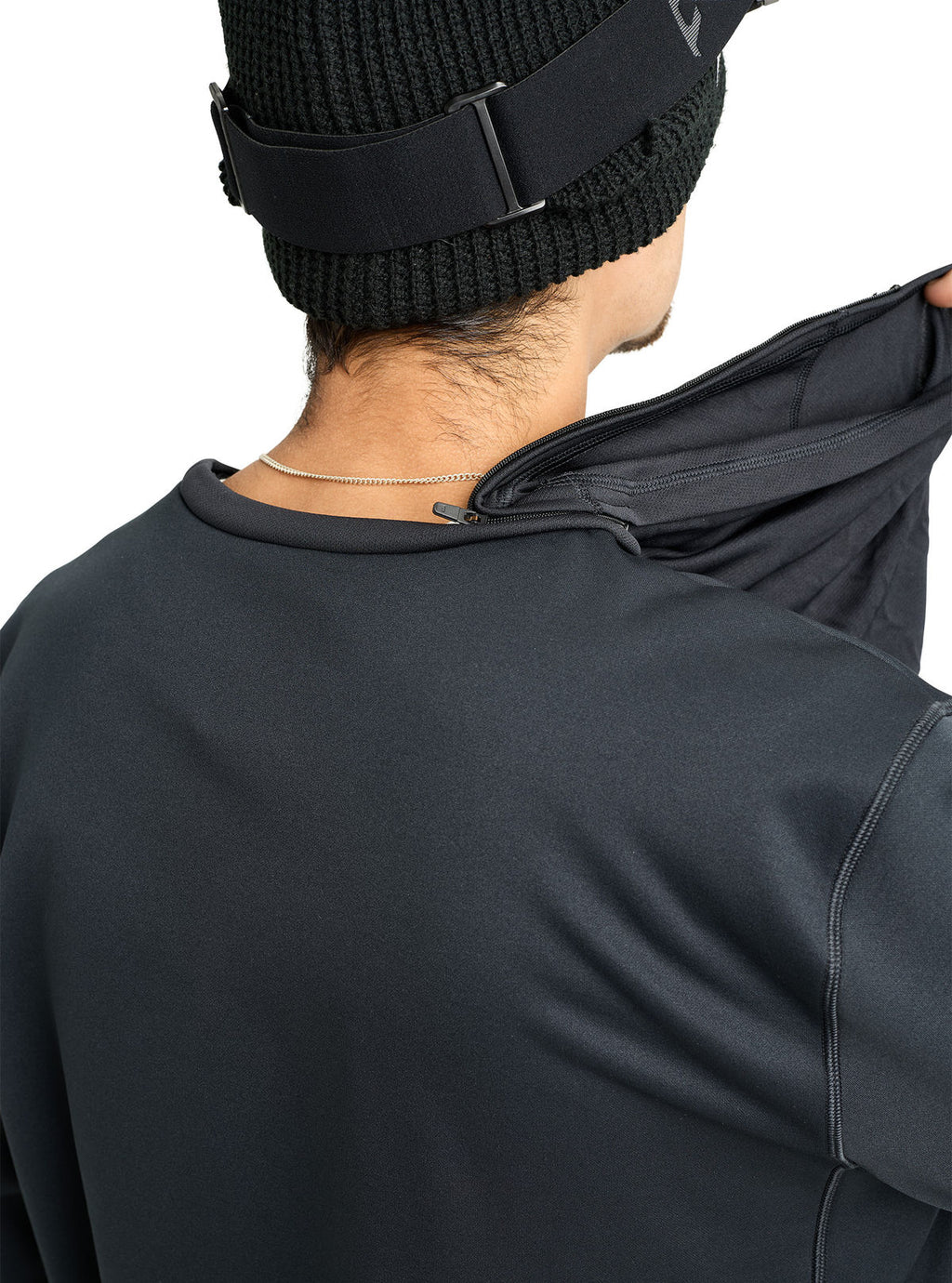 Anon MFI Pullover Crewneck - Black - Anon Crew Neck Apparel - alternate view 7
