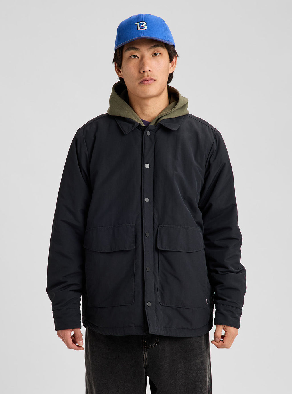 Men's Burton Garrick Insulated Jacket - True Black - Burton Jacket Apparel - alternate view 3