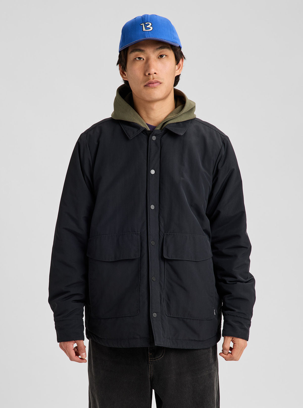 Men's Burton Garrick Insulated Jacket - True Black - Burton Jacket Apparel - alternate view 3