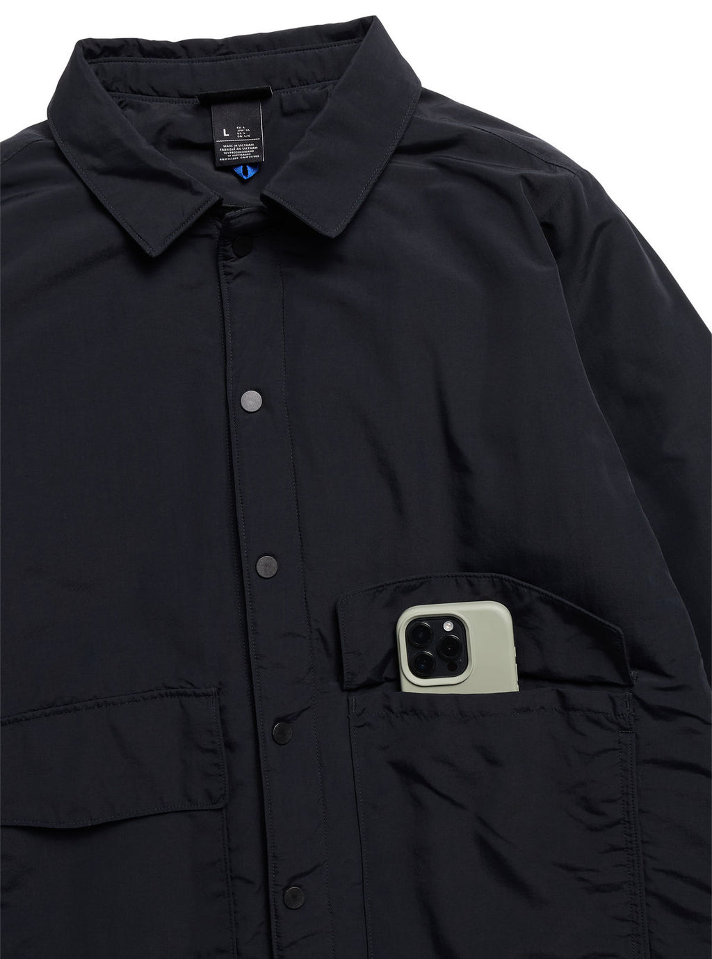 Men's Burton Garrick Insulated Jacket - True Black - Burton Jacket Apparel - alternate view 5